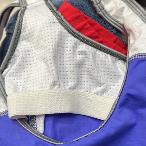 NWT Women’s Sofibella Purple & White Polyester & Spandex UV Tennis Golf Top XS - Picture 8 of 9